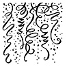 Stampendous Streamers Cling Rubber Stamp (RSC-034) (OUTLET) Stampendous Streamers Cling Rubber Stamp (RSC-034) (OUTLET)