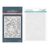 Spellbinders Winter Rose Background BetterPress and Stencil Bundle (BD-0879) Spellbinders Winter Rose Background BetterPress and Stencil Bundle (BD-0879)