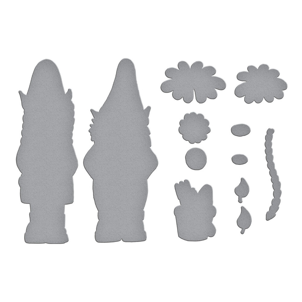 Spellbinders Gnome Sweet Gnome Etched Dies (S7-254) (OUTLET) Spellbinders Gnome Sweet Gnome Etched Dies (S7-254) (OUTLET)