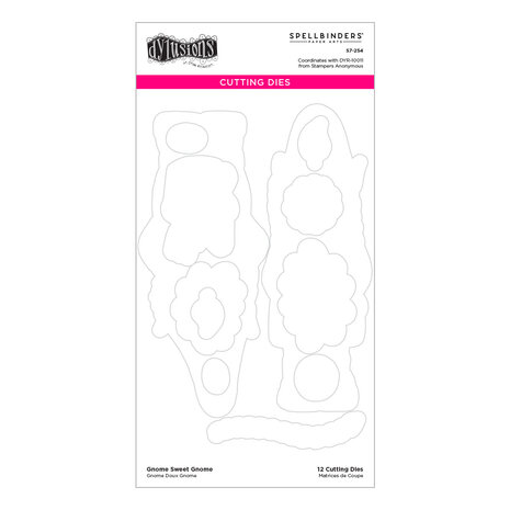 Spellbinders Gnome Sweet Gnome Etched Dies (S7-254) (OUTLET) Spellbinders Gnome Sweet Gnome Etched Dies (S7-254) (OUTLET)