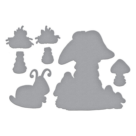 Spellbinders Toadstool Tales Etched Dies (S7-253) (OUTLET) Spellbinders Toadstool Tales Etched Dies (S7-253) (OUTLET)