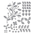 Poinsettia Spray Etched Dies (S4-1366) Poinsettia Spray Etched Dies (S4-1366)
