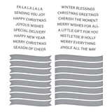 Spellbinders Mistletoe Greetings Press Plate & Die Set (BP-199) Spellbinders Mistletoe Greetings Press Plate & Die Set (BP-199)