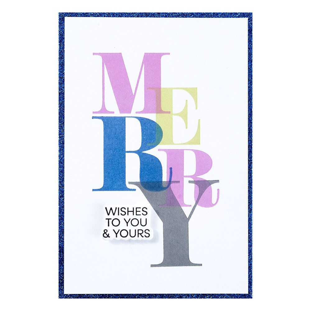 Spellbinders Color Mix Merry Registration Press Plates & Die Set (BPR-016) (DISCONTINUED) Spellbinders Color Mix Merry Registration Press Plates & Die Set (BPR-016) (DISCONTINUED)