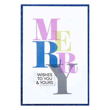 Spellbinders Color Mix Merry Registration Press Plates & Die Set (BPR-016) (DISCONTINUED) Spellbinders Color Mix Merry Registration Press Plates & Die Set (BPR-016) (DISCONTINUED)
