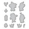 Spellbinders Sketched Santas Etched Dies (S6-241) (DISCONTINUED) Spellbinders Sketched Santas Etched Dies (S6-241) (DISCONTINUED)