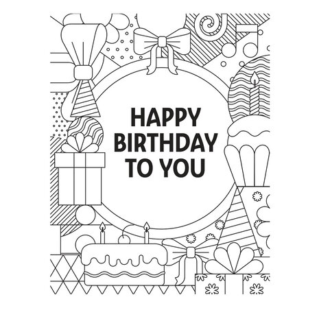 Spellbinders Birthday Bash Press Plate & Die Set (BP-196) (DISCONTINUED) Spellbinders Birthday Bash Press Plate & Die Set (BP-196) (DISCONTINUED)
