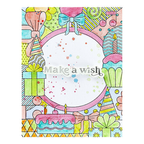 Spellbinders Birthday Bash Press Plate & Die Set (BP-196) (DISCONTINUED) Spellbinders Birthday Bash Press Plate & Die Set (BP-196) (DISCONTINUED)