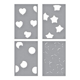 Spellbinders Layered Party Balloons Stencils (STN-089)