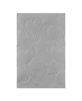 Spellbinders Party Balloons 3D Embossing Folder (E3D-097)
