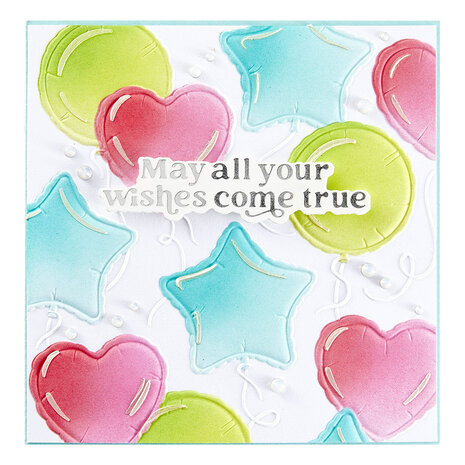 Spellbinders Party Balloons 3D Embossing Folder (E3D-097) Spellbinders Party Balloons 3D Embossing Folder (E3D-097)