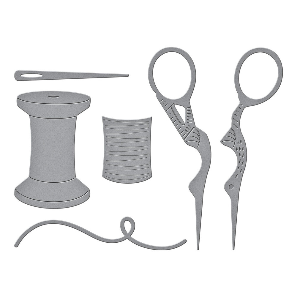 Spellbinders Needleworker Tool Kit Etched Dies (S2-381)