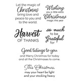 Spellbinders Nichol's Needlework Sentiments Clear Stamp (STP-240)