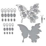 Spellbinders Peacock Butterfly Etched Dies (S6-238)