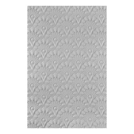 Spellbinders Peacock Motif 3D Embossing Folder (E3D-096) Spellbinders Peacock Motif 3D Embossing Folder (E3D-096)