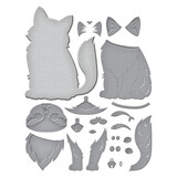 Spellbinders Big Cat Etched Dies (S7-250) (DISCONTINUED)