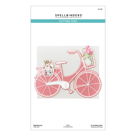 Spellbinders Big Bicycle Etched Dies (S7-246) Spellbinders Big Bicycle Etched Dies (S7-246)