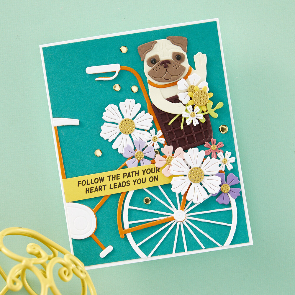 Spellbinders Big Bicycle Etched Dies (S7-246) Spellbinders Big Bicycle Etched Dies (S7-246)