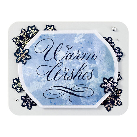 Spellbinders Copperplate Warm Wishes Press Plate (BP-179) Spellbinders Copperplate Warm Wishes Press Plate (BP-179)