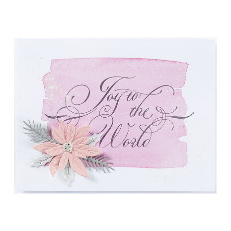 Spellbinders Copperplate Joy to the World Press Plate (BP-181) Spellbinders Copperplate Joy to the World Press Plate (BP-181)