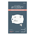 Copperplate Gift Tag Press Plate & Die Set (BP-184) Copperplate Gift Tag Press Plate & Die Set (BP-184)