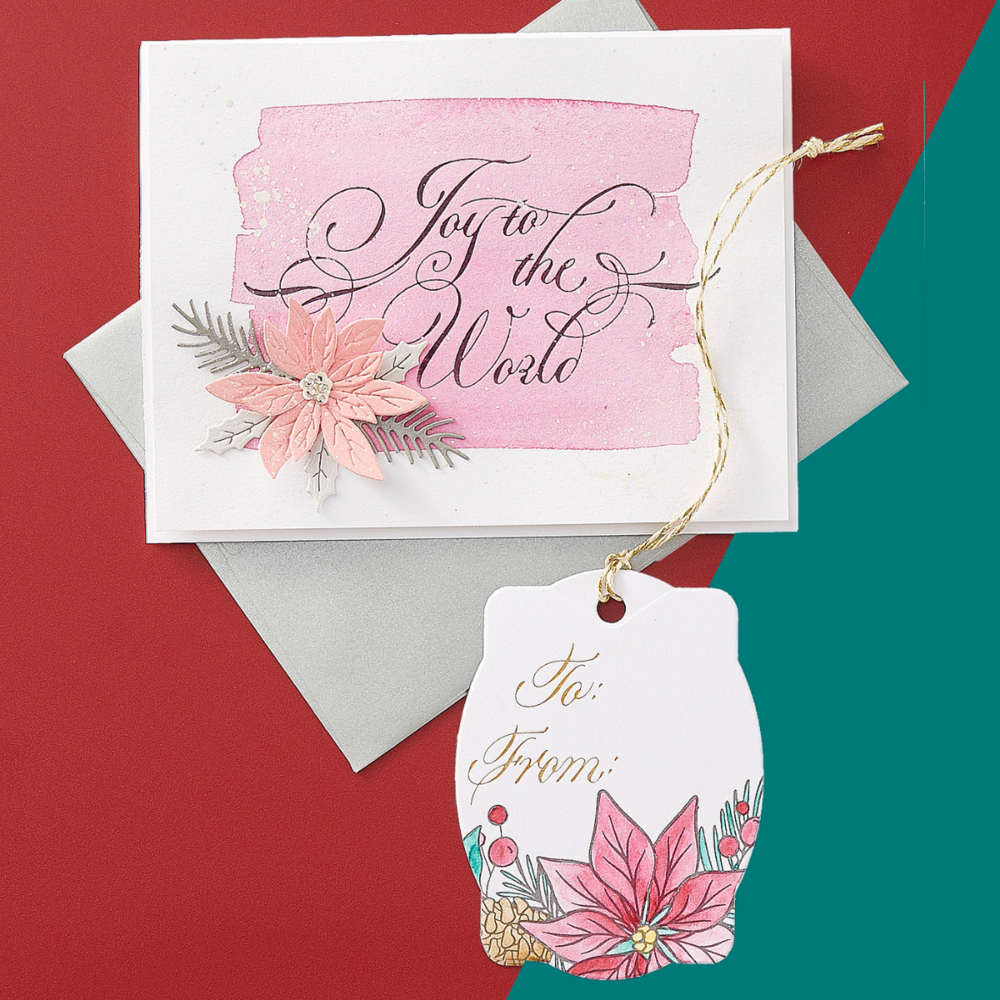 Spellbinders Copperplate Gift Tag Press Plate & Die Set (BP-184) Spellbinders Copperplate Gift Tag Press Plate & Die Set (BP-184)