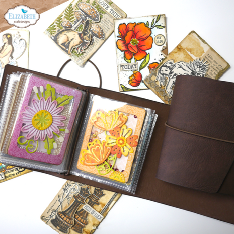 Elizabeth Craft Designs ATC Art Journal (AJ04)