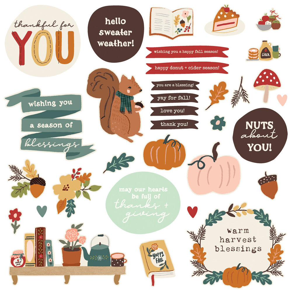 Simple Stories Cider & Donuts Simple Cards Kit (22930)