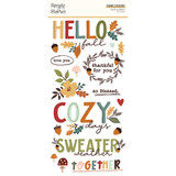 Simple Stories Cider & Donuts Foam Stickers (22925)