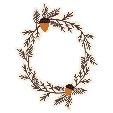 Simple Stories Cider & Donuts Chipboard Frames (22924)