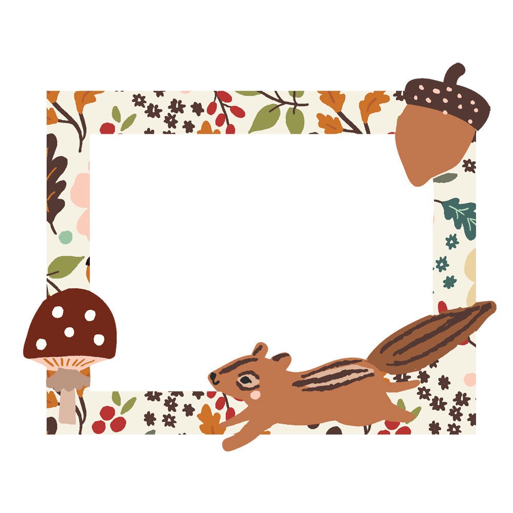 Simple Stories Cider & Donuts Chipboard Frames (22924)