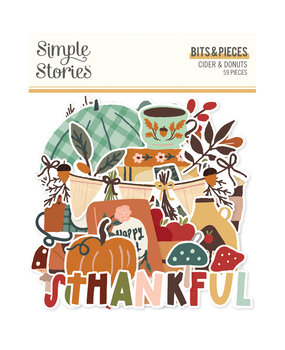 Simple Stories Cider & Donuts Bits & Pieces (22918)