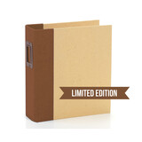 Simple Stories Limited Edition Brown 6x8 Inch SN@P! Binder (10781)