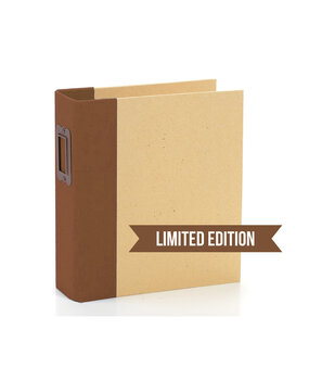 Simple Stories Limited Edition Brown 6x8 Inch SN@P! Binder (10781)