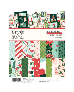 Simple Stories Santa's Village 6x8 Inch Paper Pad (23015)