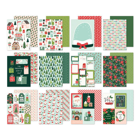 Simple Stories Santa's Village 6x8 Inch Paper Pad (23015) Simple Stories Santa's Village 6x8 Inch Paper Pad (23015)