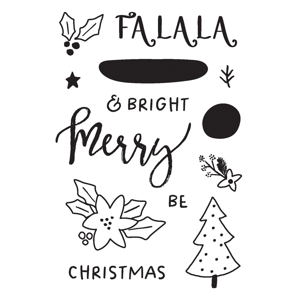 Simple Stories Santa's Village Stamps (23016)