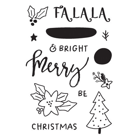 Simple Stories Santa's Village Stamps (23016)