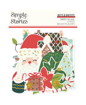 Simple Stories Santa's Village Bits & Pieces (23018) (OUTLET)