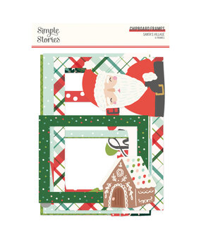 Simple Stories Santa's Village Chipboard Frames (23023)