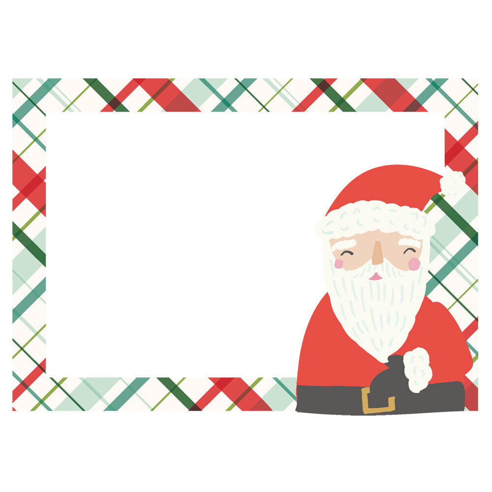 Simple Stories Santa's Village Chipboard Frames (23023)