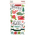 Santa's Village Foam Stickers (23024)