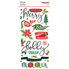Simple Stories Santa's Village Foam Stickers (23024)