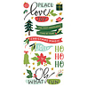 Simple Stories Santa's Village Foam Stickers (23024)