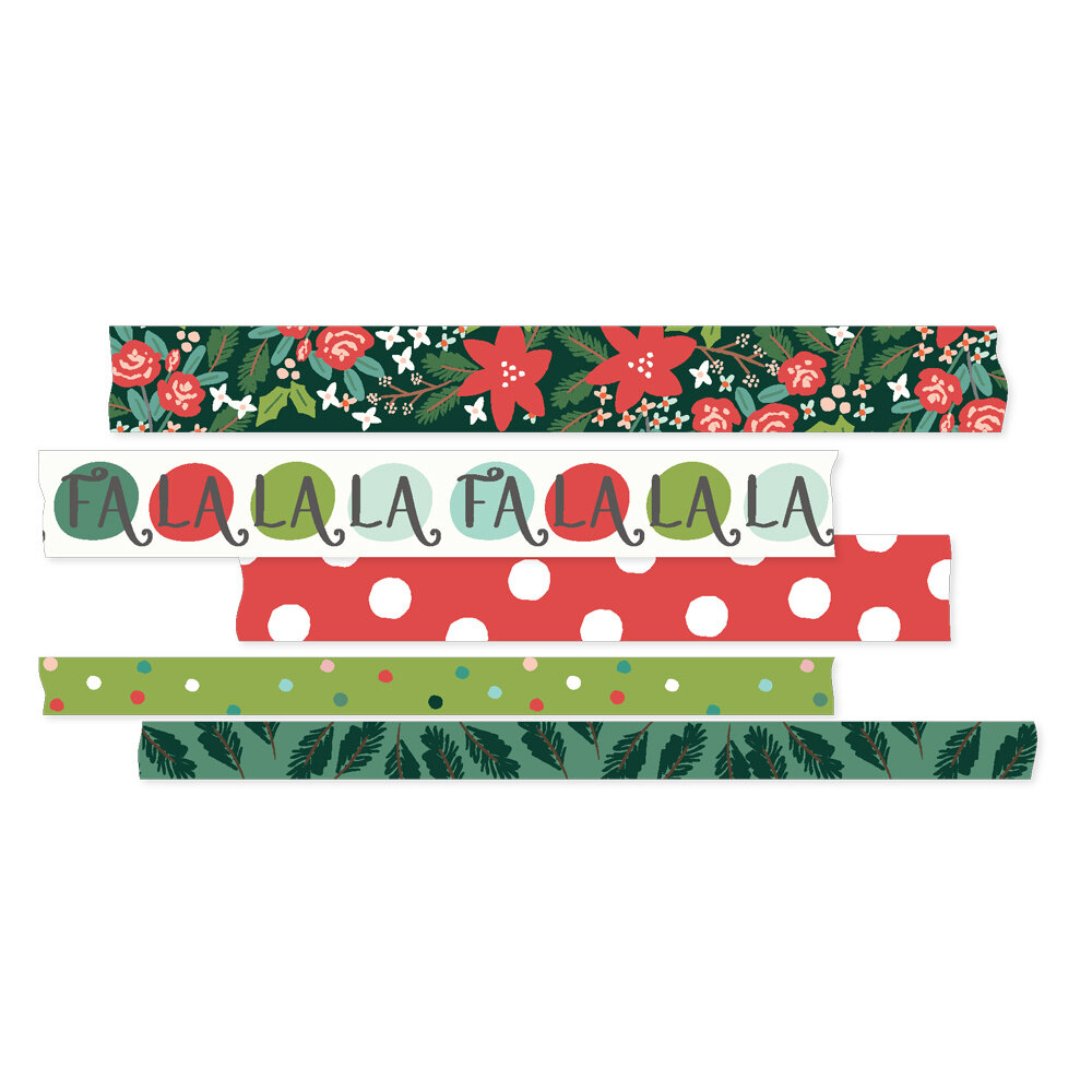 Simple Stories Santa's Village Washi Tape (23028) (OUTLET)