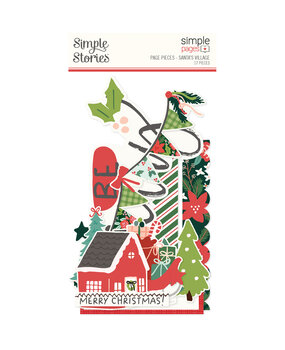 Simple Stories Santa's Village Simple Pages Pieces (23029)