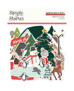 Simple Stories Santa's Village North Pole Bits & Pieces (23031)