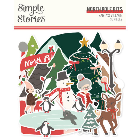 Simple Stories Santa's Village North Pole Bits & Pieces (23031)