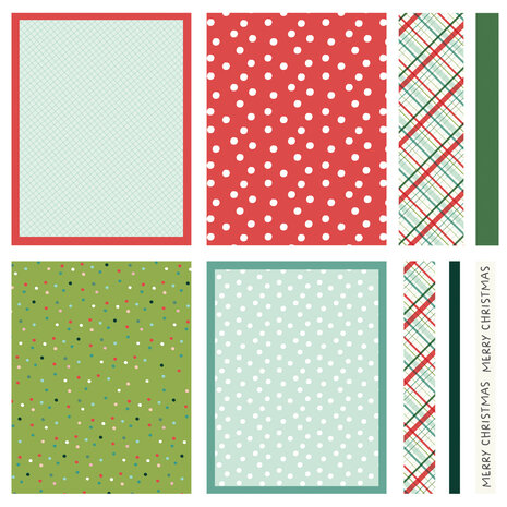 Simple Stories Santa's Village Simple Cards Kit (23030)