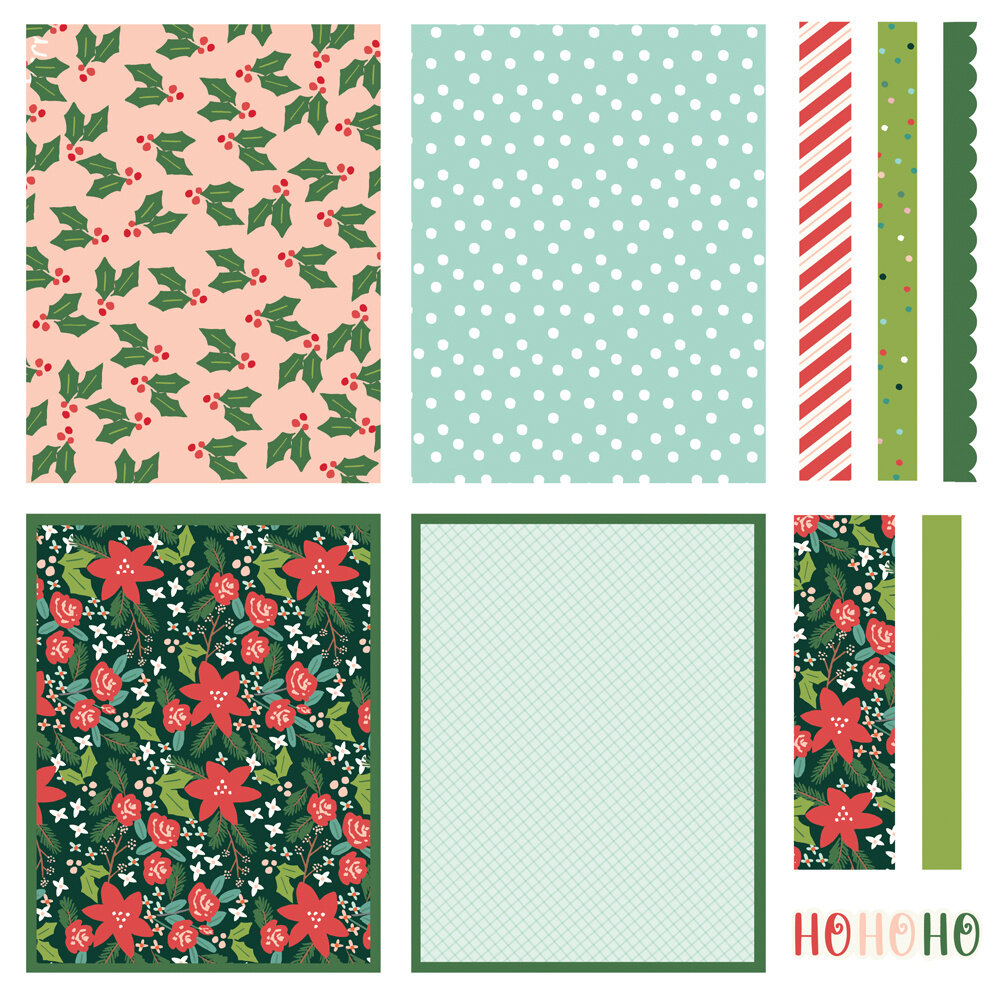 Simple Stories Santa's Village Simple Cards Kit (23030)